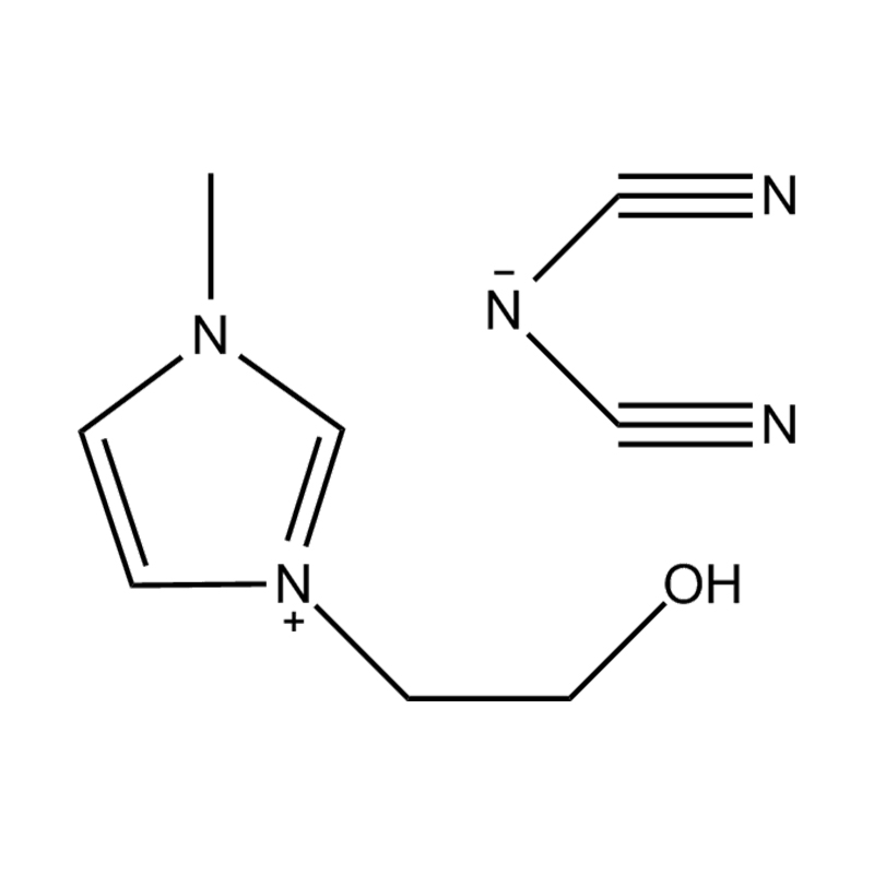 1-hidroksietil-3-metilidazoledicarbonitril amin sol