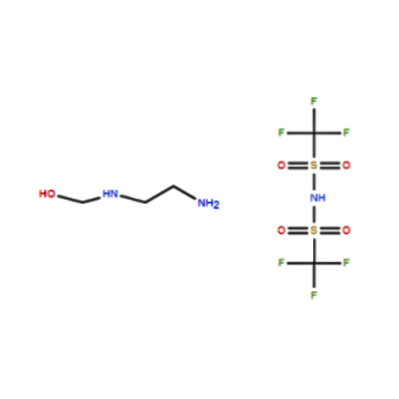 Hidroksietil etilendiamin bis (trifluorometilsulfonil) imidna sol